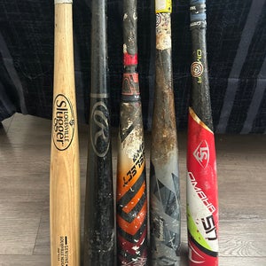 Louisville Slugger Omaha BBCOR Certified Bat (-3) 30 oz 33" (Used)