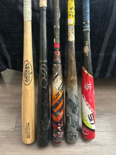 Louisville Slugger Omaha BBCOR Certified Bat (-3) 30 oz 33" (Used)