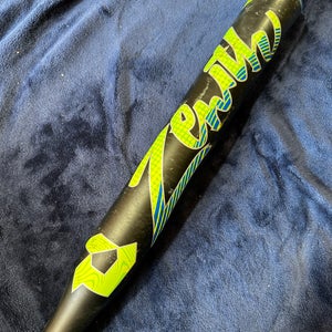 Black 2022 DeMarini Zenith Hybrid Bat (-13) Hybrid 18 oz 31" (Used)