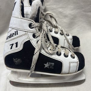 Junior Youth Size 13 USA Riedell  71 Ice Hockey Skates