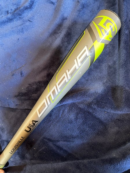 2020 Louisville Slugger Omaha 5 Alloy Bat USABat Certified (-10) Alloy 17 oz 27" (Used)