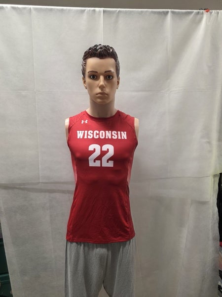 Wisconsin Badgers Under Armour Volleyball Jersey Womens S NCAA