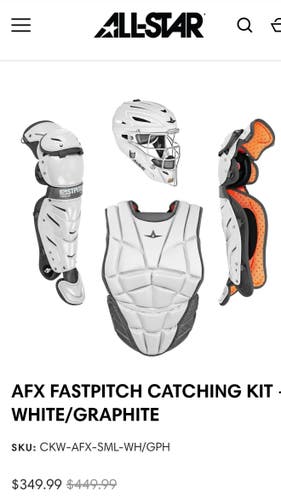 Adult All Star Catcher's Combo (Used)