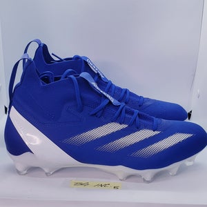 Adidas SM ADIZERO IMPACT+ FOOTBALL CLEATS Men’s Size 13 Royal Blue/White IH7459