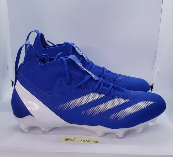 Adidas SM ADIZERO IMPACT+ FOOTBALL CLEATS Men’s Size 13 Royal Blue/White IH7459