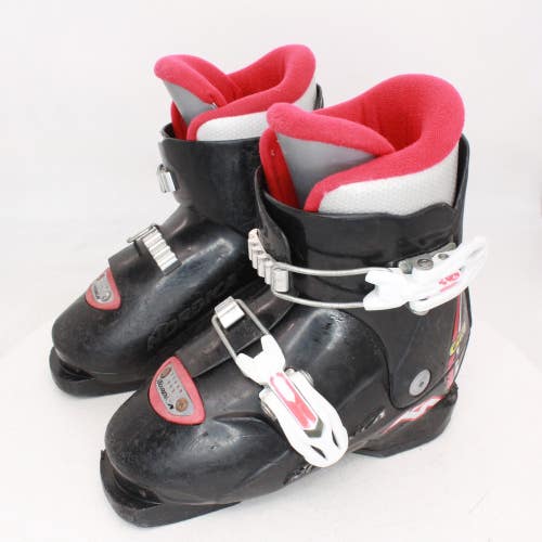 Nordica GP TJ Kids Ski Boots - Size 1.5 / Mondo 19.5 Used