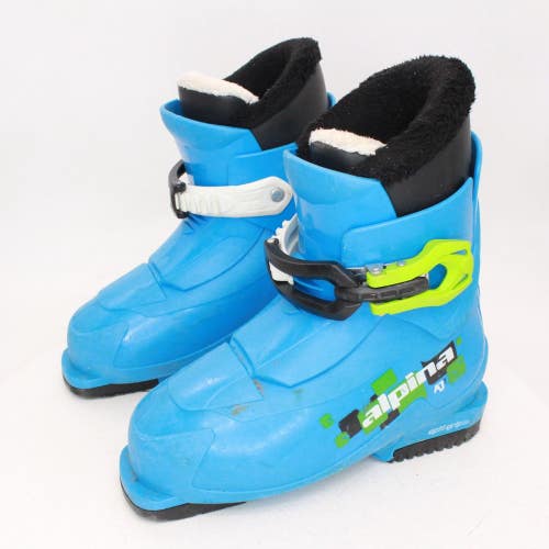 Alpina AJ1 Kids Ski Boots - Size 2 / Mondo 20 Used