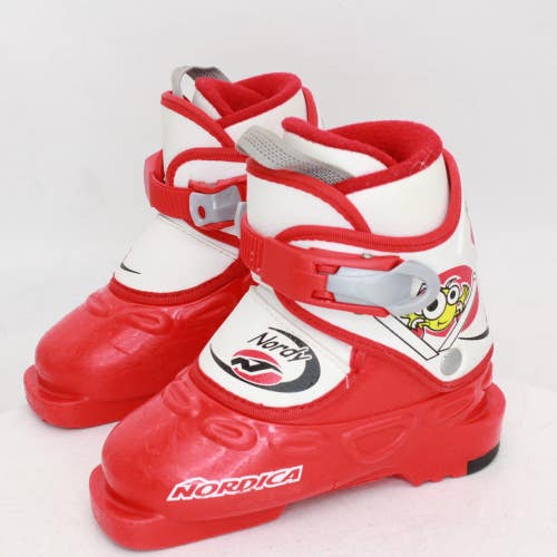 Nordica Nordy Kids Ski Boots - Size 8 / Mondo 14 Used