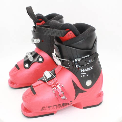 Atomic Hawx JR 2 Kids Ski Boots - Size 12.5 / Mondo 18.5 Used