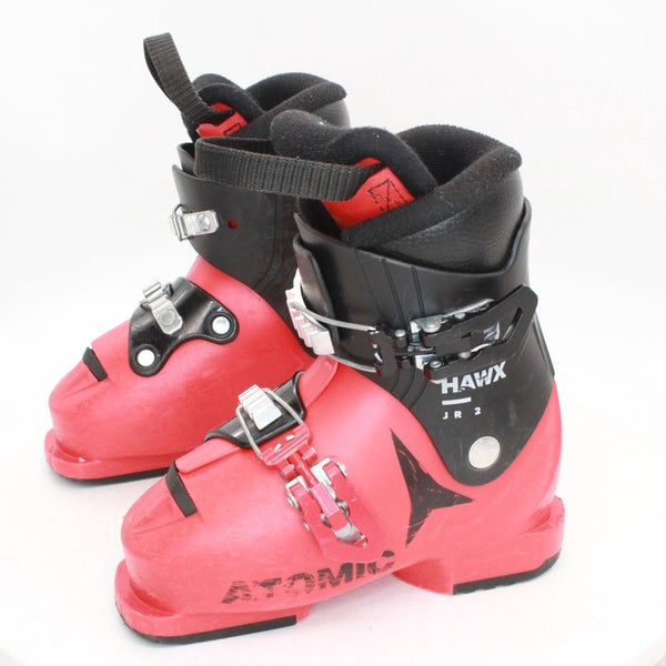 Atomic Hawx JR 2 Kids Ski Boots - Size 12.5 / Mondo 18.5 Used