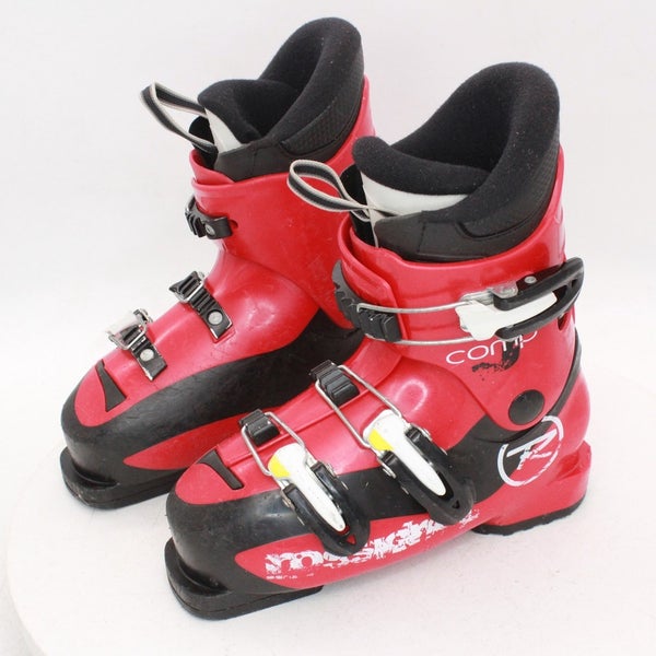 Rossignol Comp J Kids Ski Boots - Size 2.5 / Mondo 20.5 Used