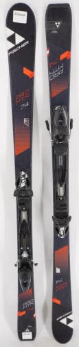 Fischer Pro Mtn 74 Adult Skis with Bindings - 160 cm Used