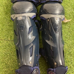 Blue Adult Under Armour Catcher's Leg Guard Converge II pro series (New)