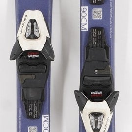 Salomon QST Max Jr. Kids Skis with Bindings - 90 cm Used