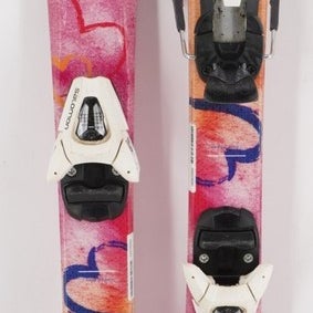 Elan Lil' Magic Kids Skis with Bindings - 100 cm Used