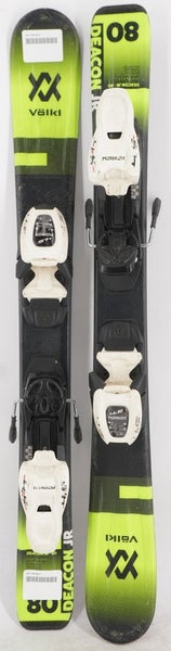Volkl Deacon JR Kids Skis with Bindings - 80 cm Used
