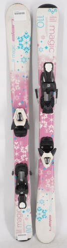 Elan Lil' Magic Kids Skis with Bindings - 110 cm Used