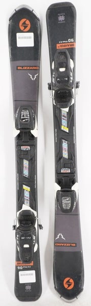 Blizzard Brahma JR Kids Skis with Bindings - 90 cm Used