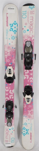 Elan Lil' Magic Kids Skis with Bindings - 110 cm Used