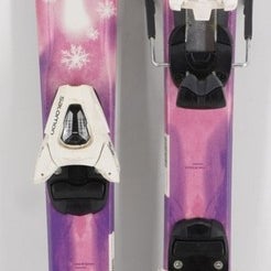Elan Lil' Magic Kids Skis with Bindings - 110 cm Used