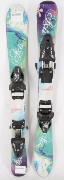 Axis Luna Kids Skis with Bindings - 80 cm Used