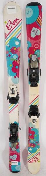 Elan Lil' Magic Kids Skis with Bindings - 120 cm Used
