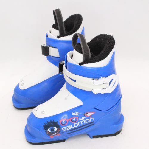 Salomon T1 Kids Ski Boots - Size 9.5 / Mondo 15.5 Used