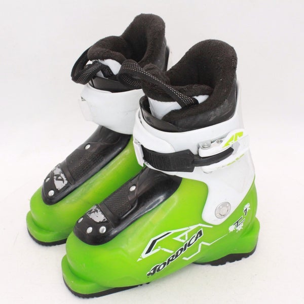 Nordica Team 1 Kids Ski Boots - Size 10.5 / Mondo 16.5 Used
