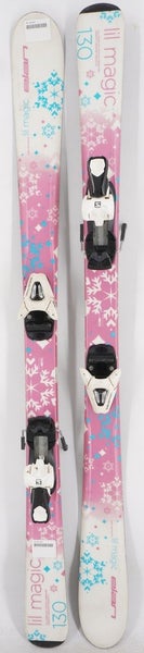 Elan Lil' Magic Kids Skis with Bindings - 130 cm Used
