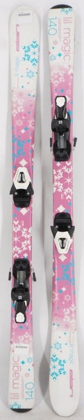 Elan Lil' Magic Kids Skis with Bindings - 130 cm Used