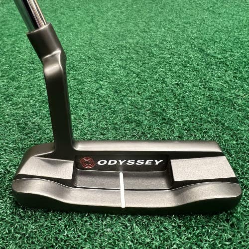 Odyssey O-Works Black #1 Blade Putter Men's Right Hand Steel Shaft MINT!