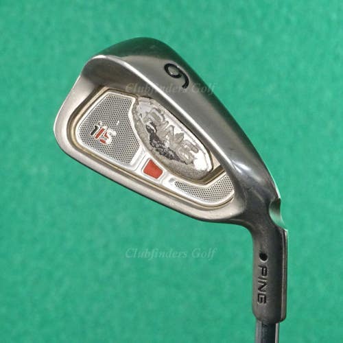 Ping i15 Black Dot Single 6 Iron Factory AWT Steel Stiff *READ*