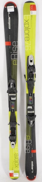 Elan Explore 76 eRise Adult Skis with Bindings - 160 cm Used