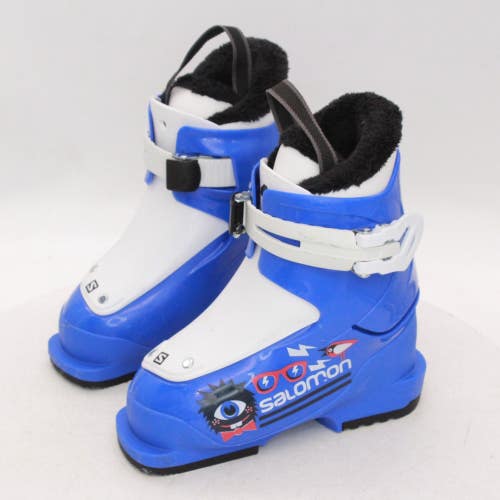 Salomon T1 Kids Ski Boots - Size 11 / Mondo 17 Used