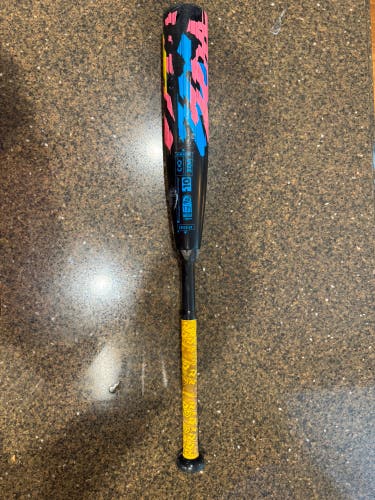 2023 DeMarini Zoa Glitch Composite USSSA Certified Bat (-10) 19 oz 29" (Used)