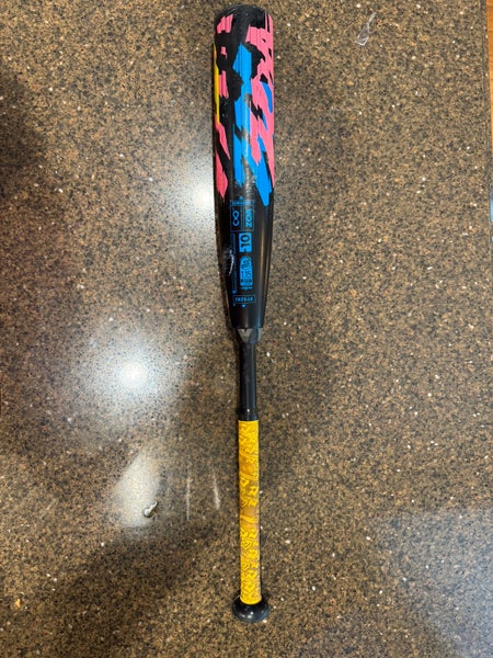 2023 DeMarini Zoa Glitch Composite USSSA Certified Bat (-10) 19 oz 29" (Used)