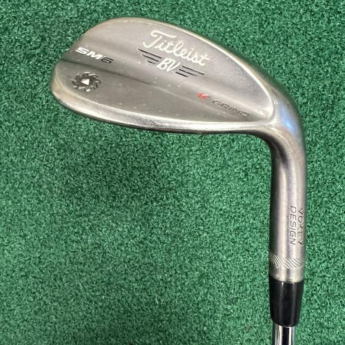 Titleist Vokey SM6 Steel Gray K Grind Wedge 60-12 BV Vokey Right Handed Clean!