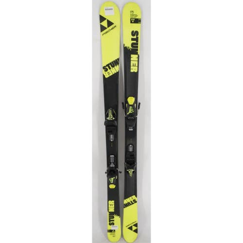 Fischer Stunner Twin Tip Junior Skis with Bindings - 161 cm Used