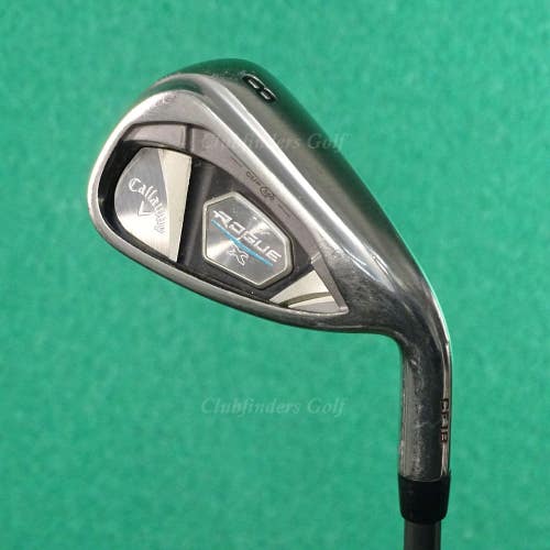 Callaway Rogue X CF18 Single 8 Iron Aldila Synergy 50IR-A Graphite Seniors