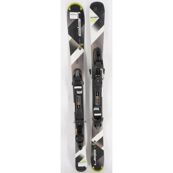 Elan Explore 76 Junior Skis with Bindings - 130 cm Used