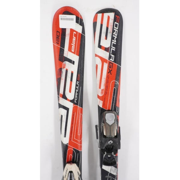 Elan Formula GX Kids Skis with Bindings - 130 cm Used