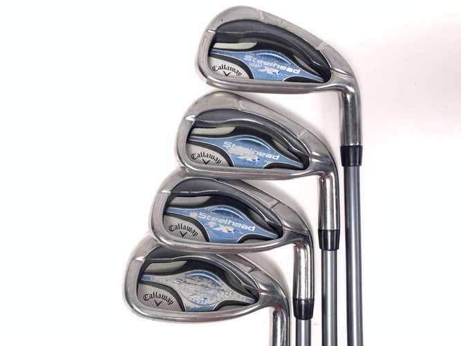 Callaway Steelhead XR Iron Set 6-PW Matrix Ozik Program F15 55g Senior RH- No 8i