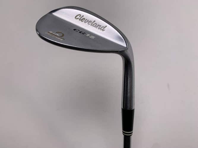 Cleveland CG15 Satin Chrome Sand Wedge SW 56* 14 Bounce Wedge Steel Mens RH