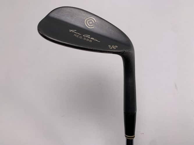 Cleveland 588 Black Melonite Sand Wedge SW 56* Dynamic Gold Stiff Steel Mens RH