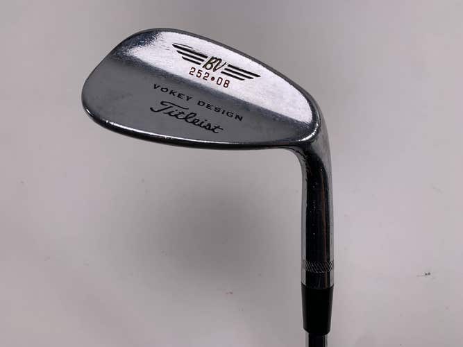 Titleist Vokey Chrome 200 Gap Wedge GW 52* 8 Bounce DG Wedge Steel Mens RH