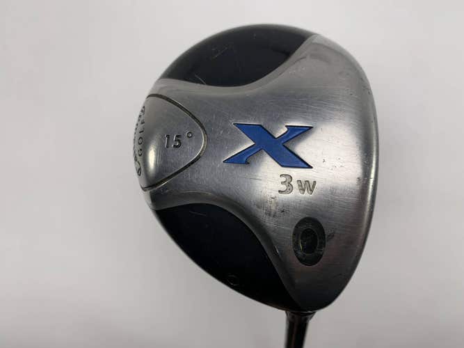 Callaway X 3 Fairway Wood 15* Regular Graphite Mens RH