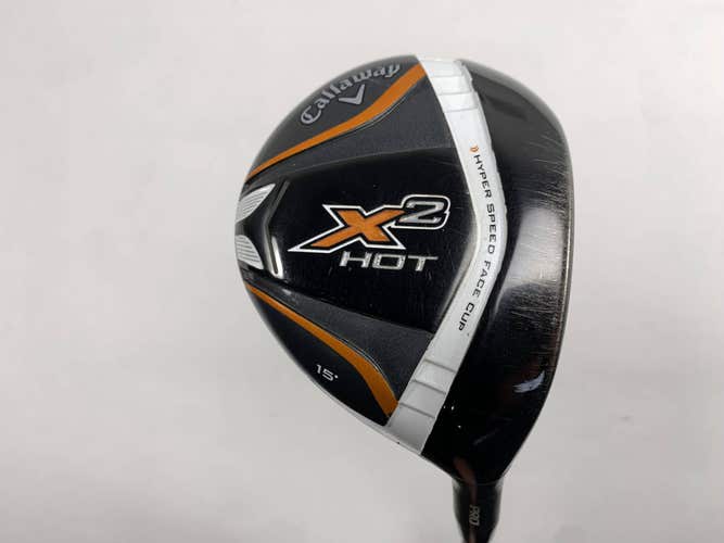 Callaway X2 Hot Pro 3 Fairway Wood 15* Aldila Tour ATX 3.7 75g Stiff RH