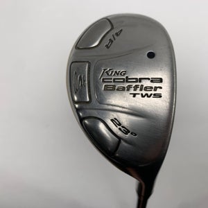 Cobra Baffler TWS 2009 4 Hybrid 23* Aldila DVS-HL 65g Stiff Graphite Mens RH