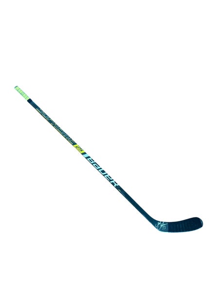 Jack Johnson Game Used and Signed Bauer Hockey Stick