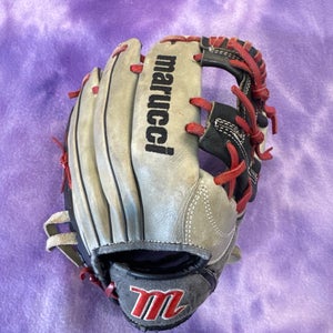 Gray Marucci Caddo RH Infield Baseball Glove 11.5" (Used)
